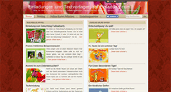 Desktop Screenshot of einladung.com